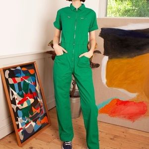 L.F. Markey Danny Boilersuit in Green, Size 8